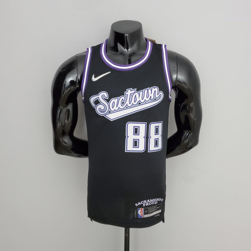 Camisa Basquete NBA Regata Sacramento Kings Masculina - Preta - Loja da Seven Oficial