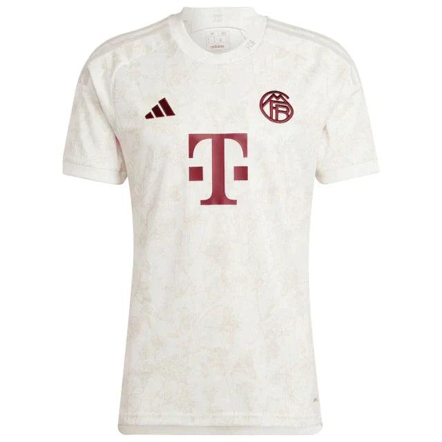 Camisa Bayern de Munique Third 23/24 s/n° Torcedor Masculino - Bege - Loja da Seven Oficial