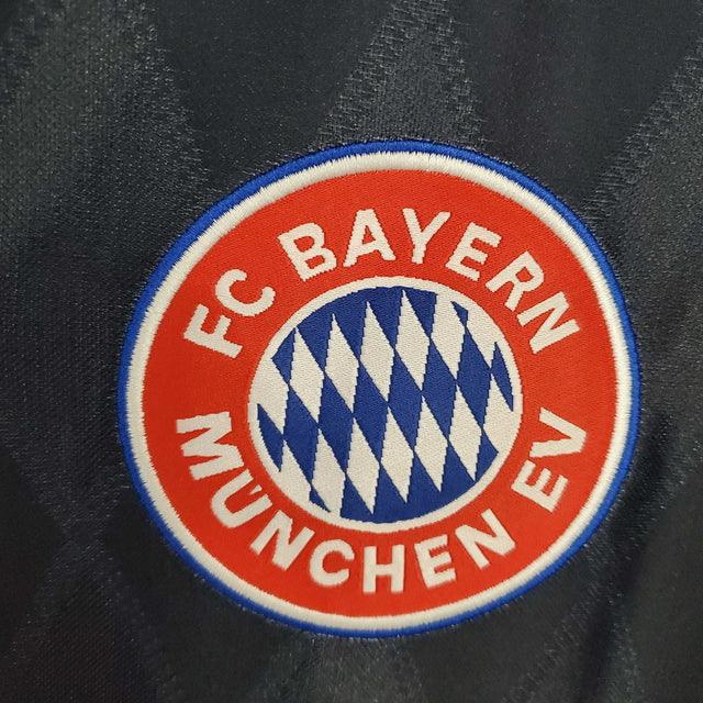 Camisa Bayern Retrô 1997/1999 Preta e Vermelha - Adidas - Loja da Seven Oficial