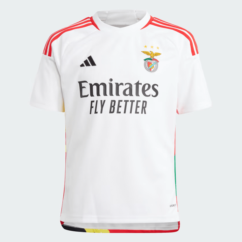 Camisa Benfica II 23/24 - Branco - Loja da Seven Oficial