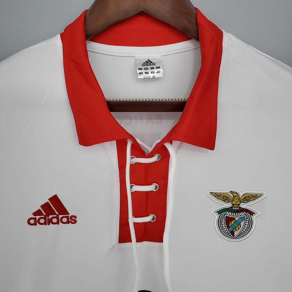 Camisa Benfica Retrô 2004/2005 Branca - Adidas - Loja da Seven Oficial