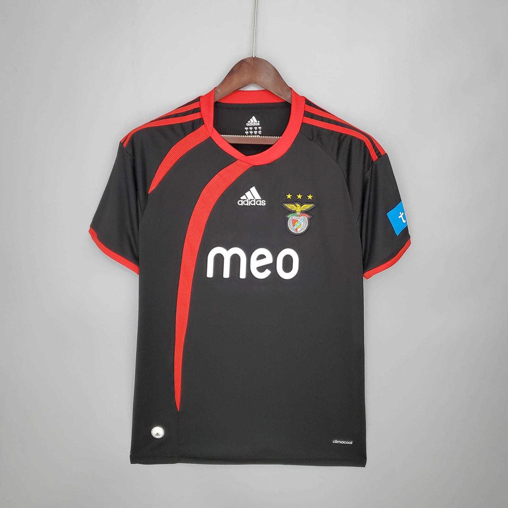 Camisa Benfica Retrô 2009/2010 Preta - Adidas - Loja da Seven Oficial