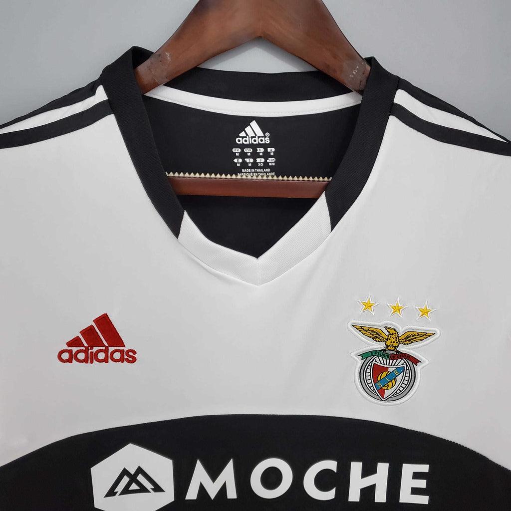 Camisa Benfica Retrô 2013/2014 Preta e Branca - Adidas - Loja da Seven Oficial