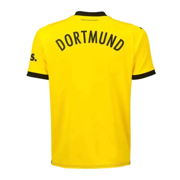 Camisa Borussia Dortmund Home 23/24 s/n° Torcedor Masculino - Amarelo e Preto - Loja da Seven Oficial