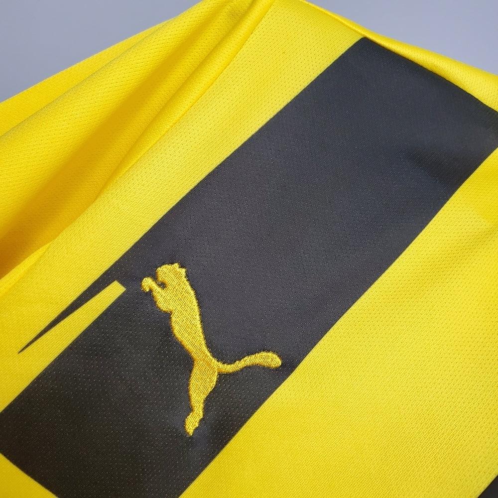 Camisa Borussia Dortmund Retrô 1213 - Puma - Amarela e Preta - Loja da Seven Oficial