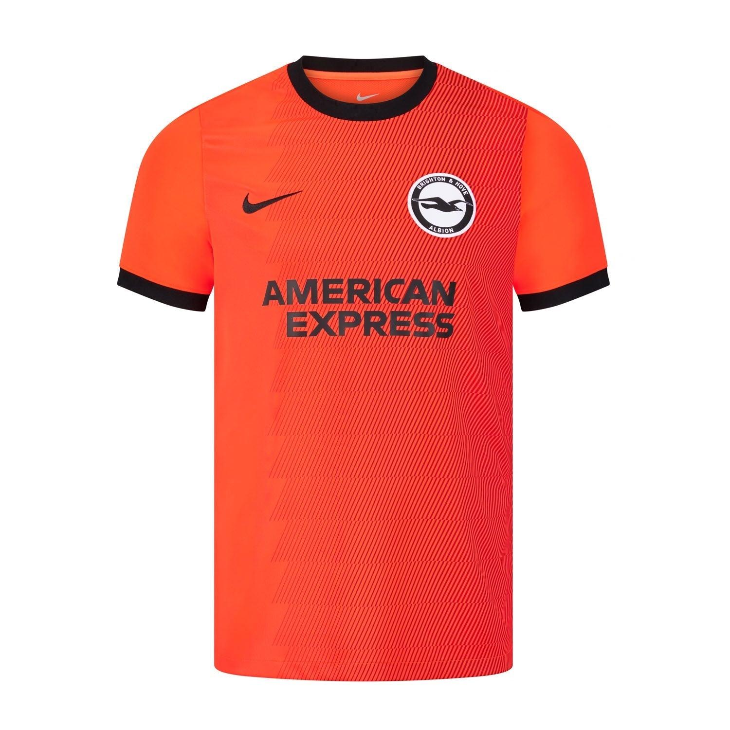 Camisa Brighton II 23/24 Nike - Laranja - Loja da Seven Oficial