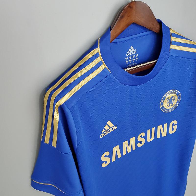 Camisa Chelsea Retrô 2012/2013 Azul - Adidas - Loja da Seven Oficial