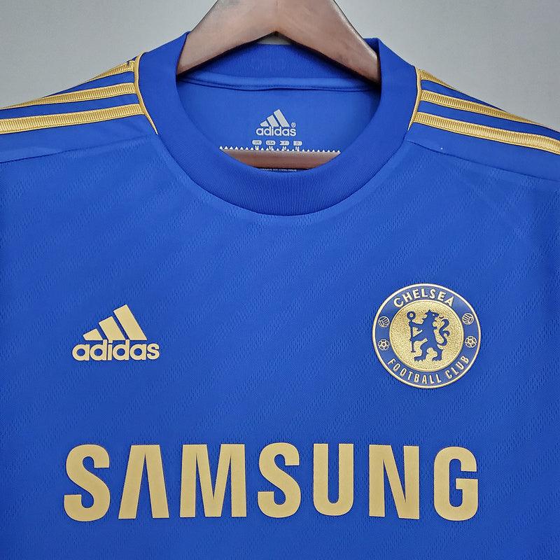 Camisa Chelsea Retrô 2012/2013 Azul - Adidas - Loja da Seven Oficial