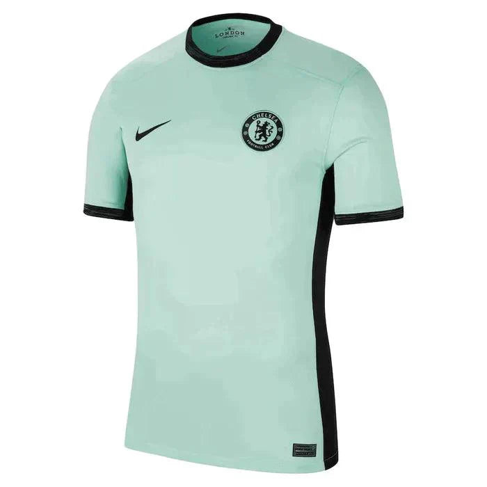 Camisa Chelsea Third 23/24 s/n° Torcedor Masculino - Verde Água - Loja da Seven Oficial