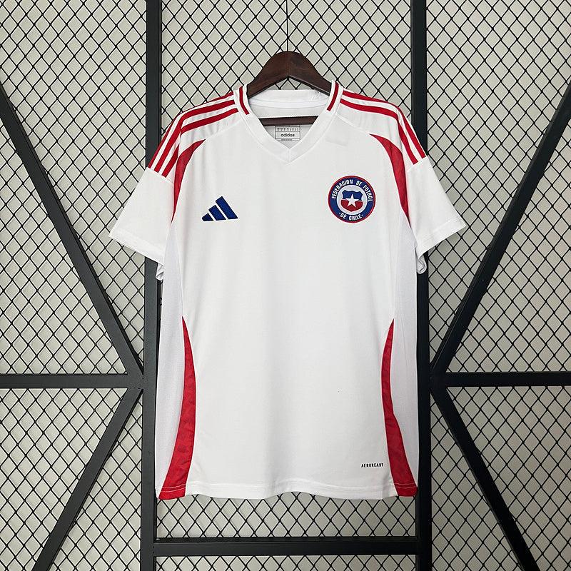 Camisa Chile 24/25 Away II - Branco - Loja da Seven Oficial