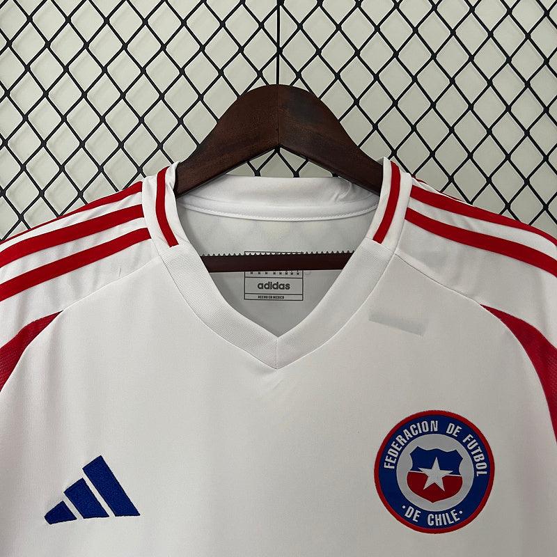 Camisa Chile 24/25 Away II - Branco - Loja da Seven Oficial