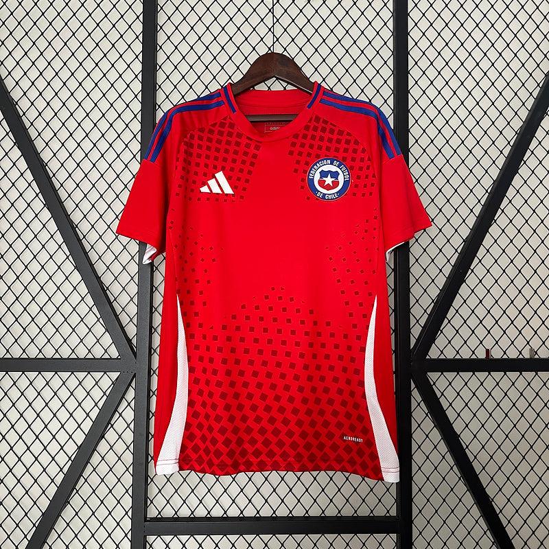 Camisa Chile 24/25 Home I - Vermelho - Loja da Seven Oficial