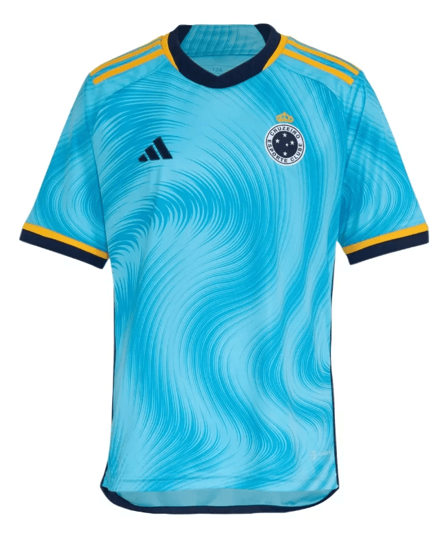 Camisa Cruzeiro Third III 23/24 Adidas - Azul - Loja da Seven Oficial