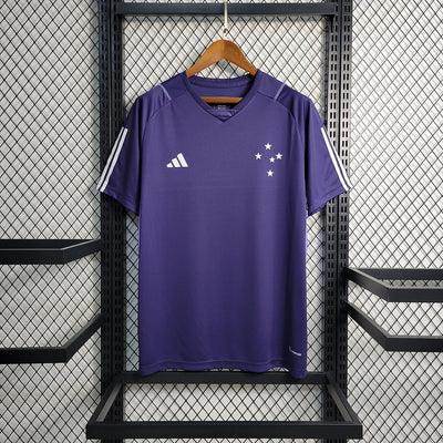 Camisa Cruzeiro Treino 23/24 Adidas - Roxo - Loja da Seven Oficial