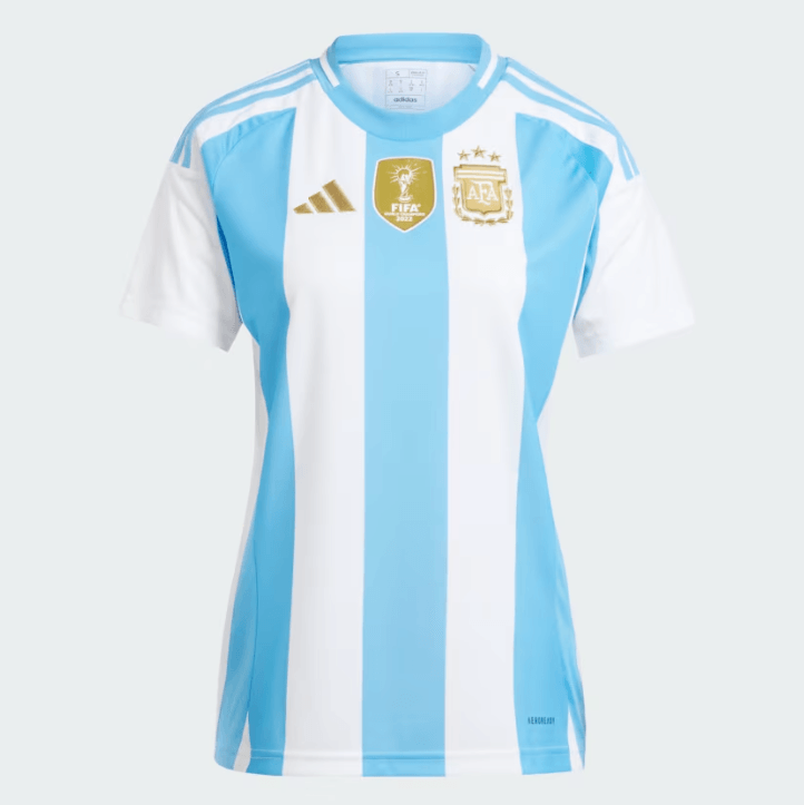 Camisa da Argentina 1 2024/25 - Adidas Feminina - Loja da Seven Oficial