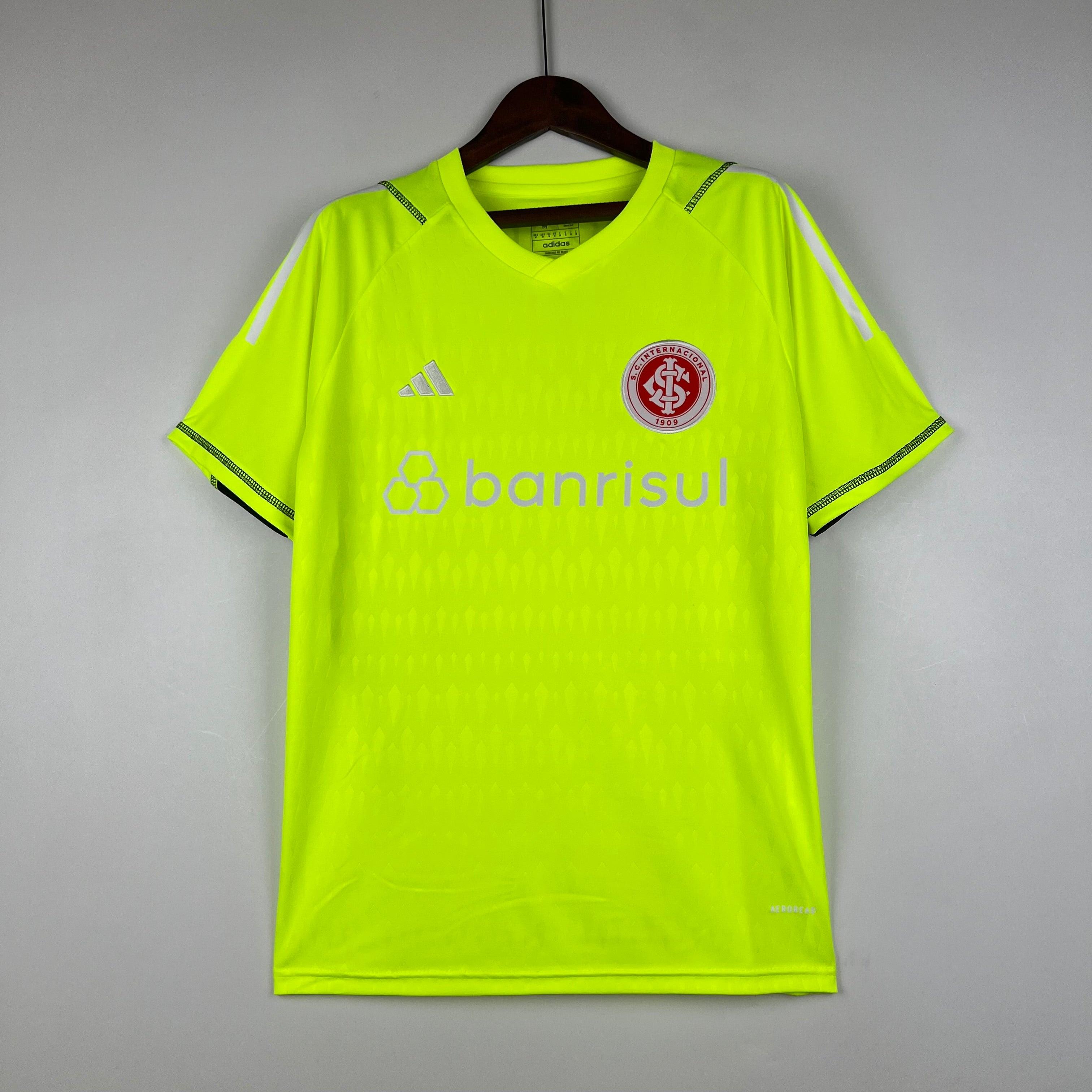 Camisa de Goleiro Internacional 23/24 - Verde Limão - Loja da Seven Oficial