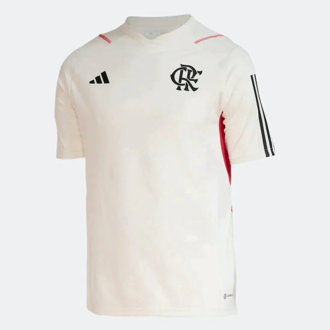 Camisa de Treino Flamengo 23/24 Adidas - Bege - Loja da Seven Oficial