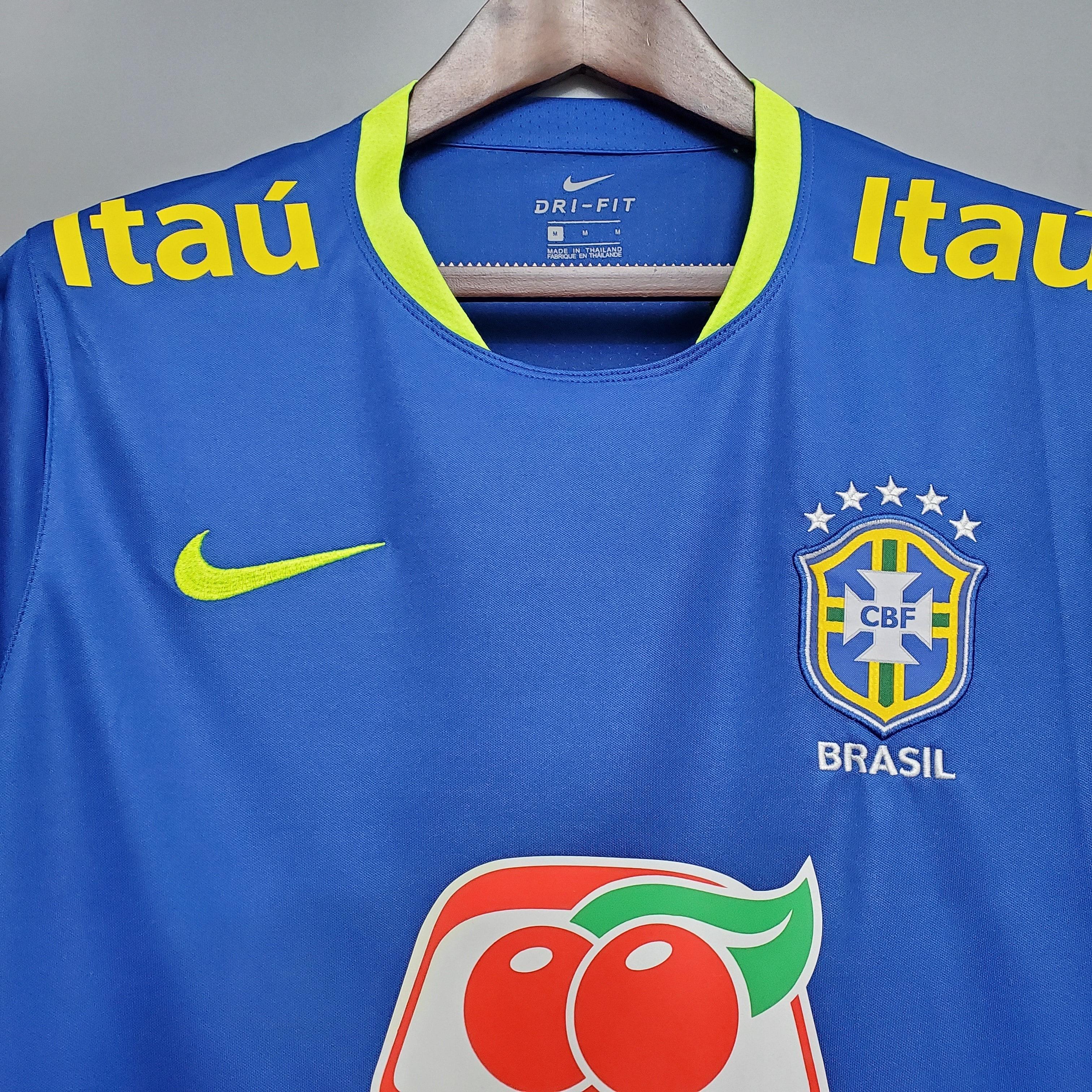 Camisa de Treino Seleção Brasil Nike - Azul Escura - Loja da Seven Oficial