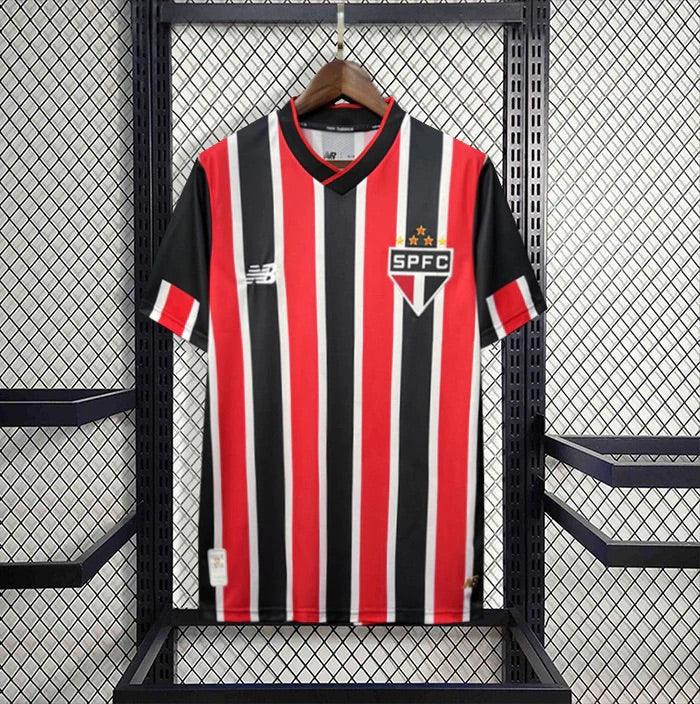 Camisa do São Paulo Away II 24/25 - Listrado - Loja da Seven Oficial