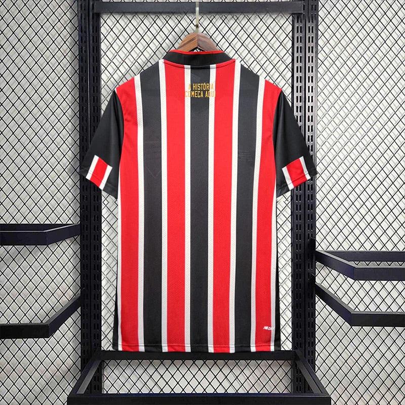 Camisa do São Paulo Away II 24/25 - Listrado - Loja da Seven Oficial