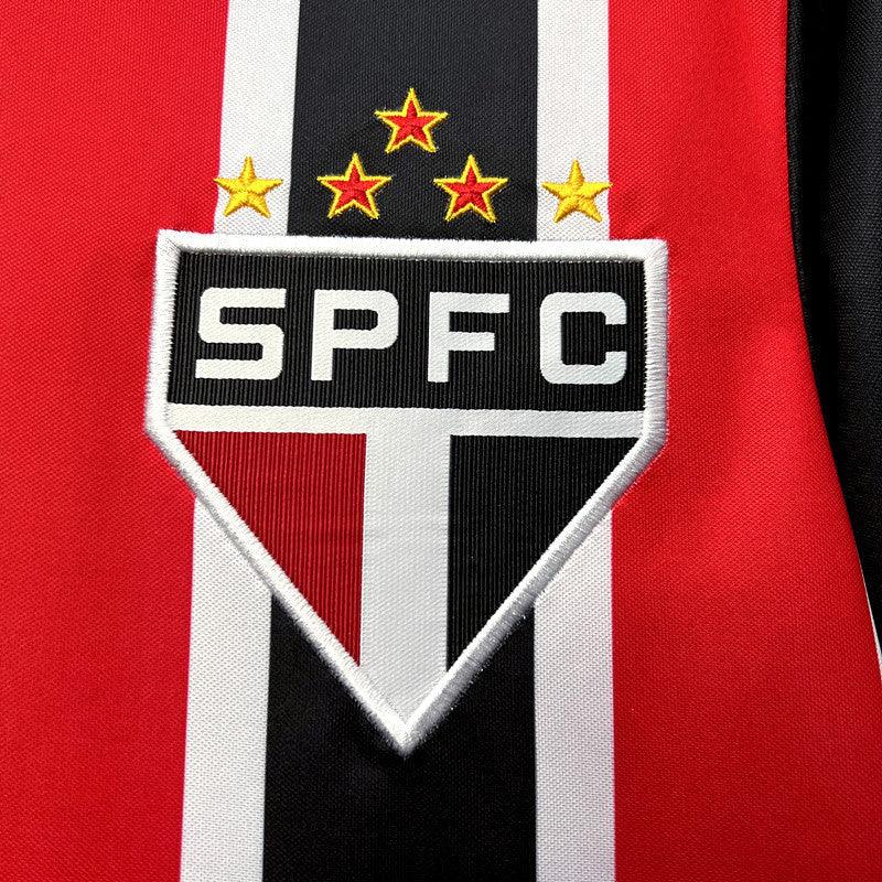 Camisa do São Paulo Away II 24/25 - Listrado - Loja da Seven Oficial