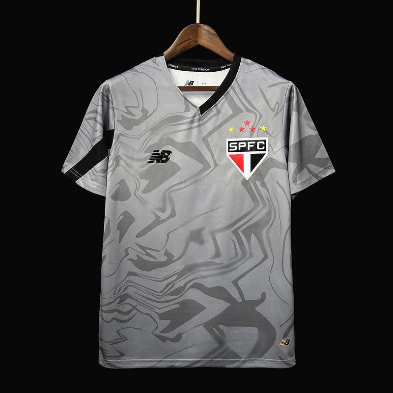 Camisa do São Paulo Treino 24/25 - Cinza - Loja da Seven Oficial