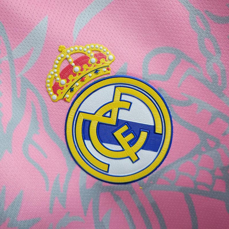 Camisa Edição Especial Real Madrid 23/24 Dragão rosa - Loja da Seven Oficial