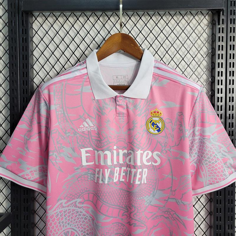 Camisa Edição Especial Real Madrid 23/24 Dragão rosa - Loja da Seven Oficial