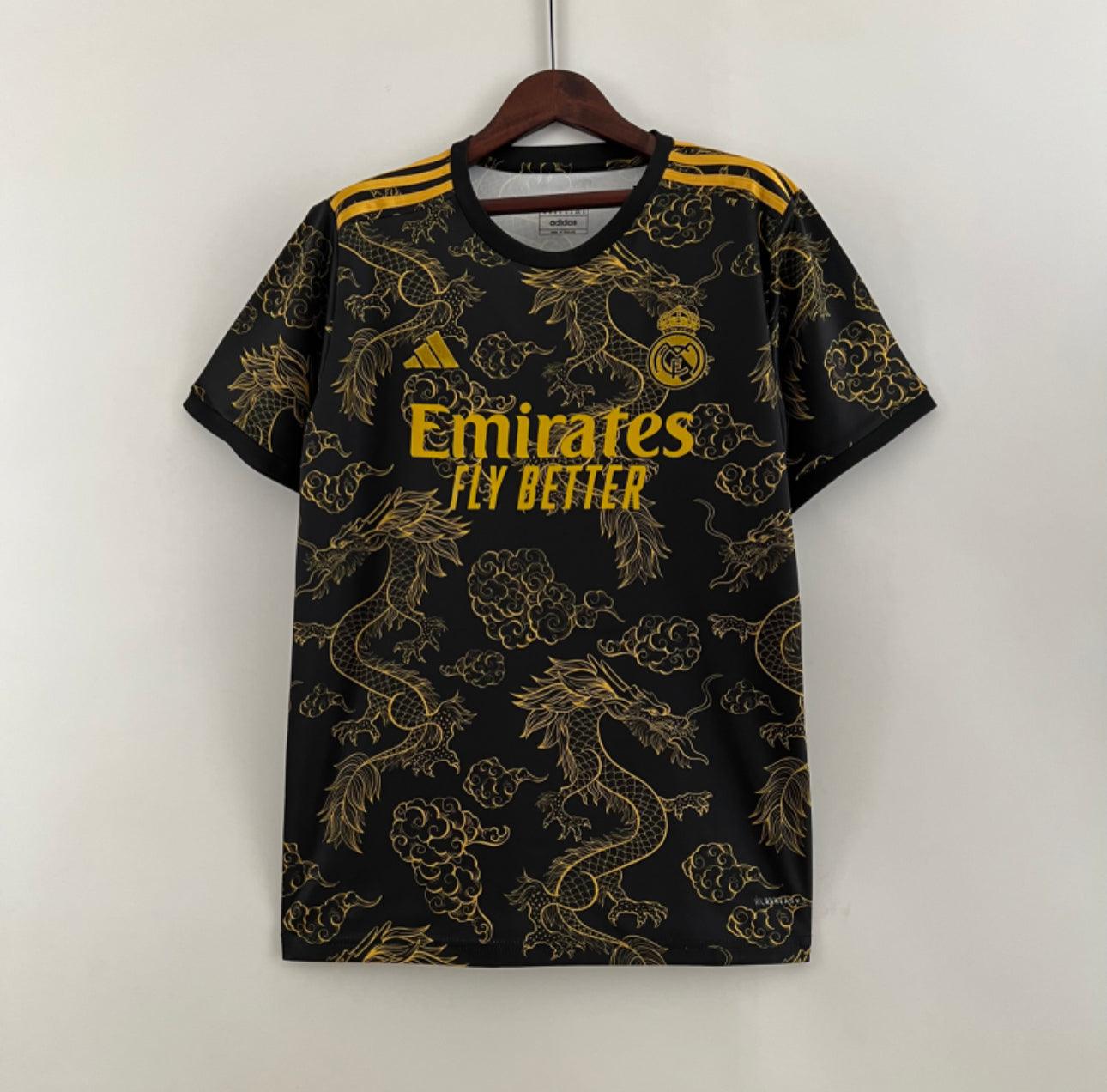 Camisa Edição Especial Real Madrid 23/24 - Gold Dragon - Loja da Seven Oficial