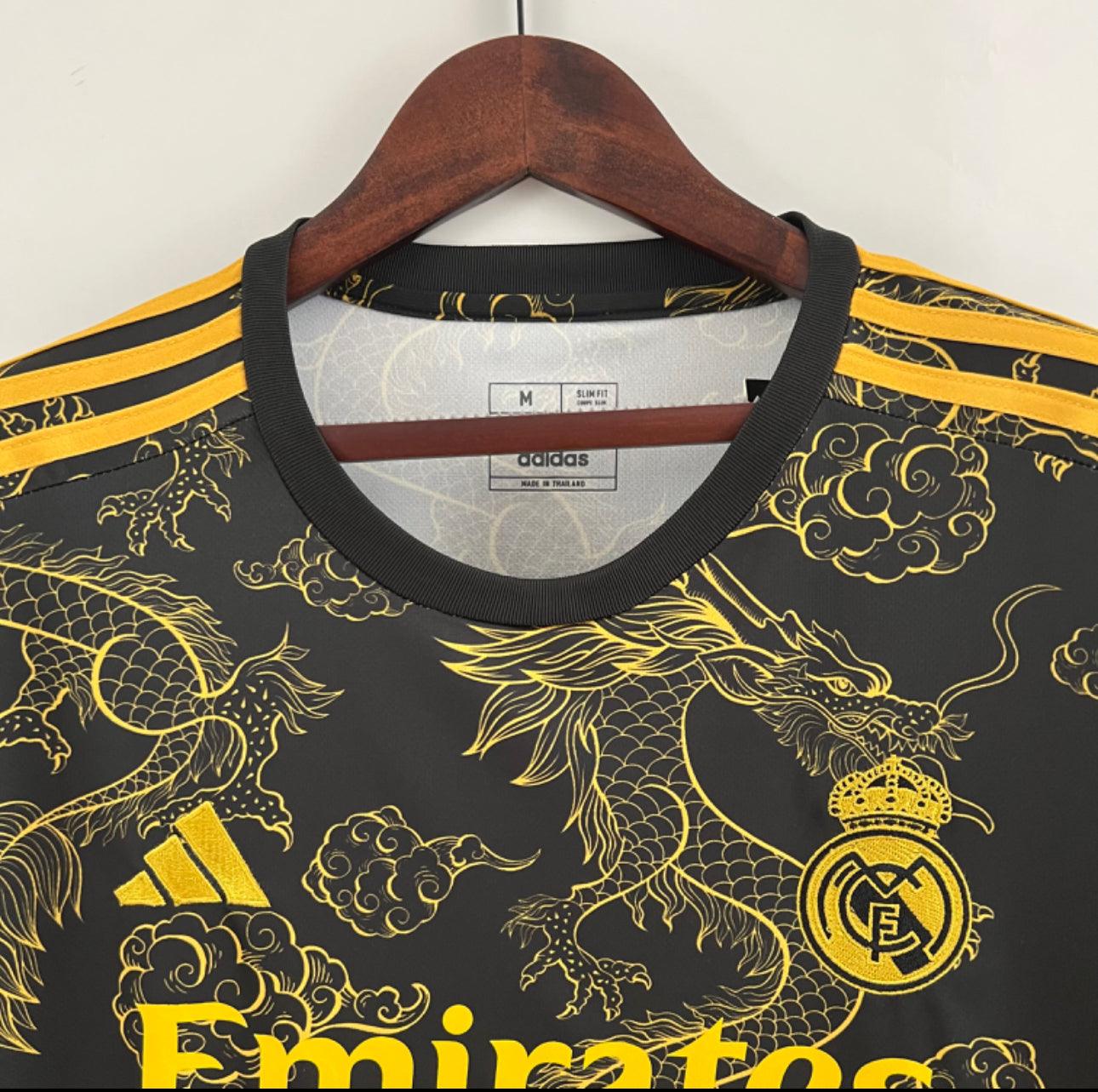 Camisa Edição Especial Real Madrid 23/24 - Gold Dragon - Loja da Seven Oficial