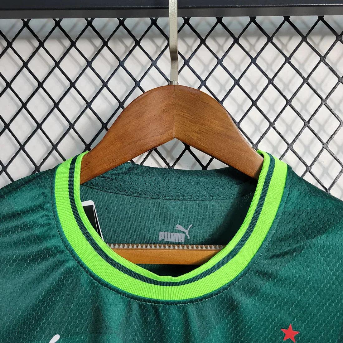 Camisa Feminina Palmeiras I 23/24 Puma - Verde - Loja da Seven Oficial