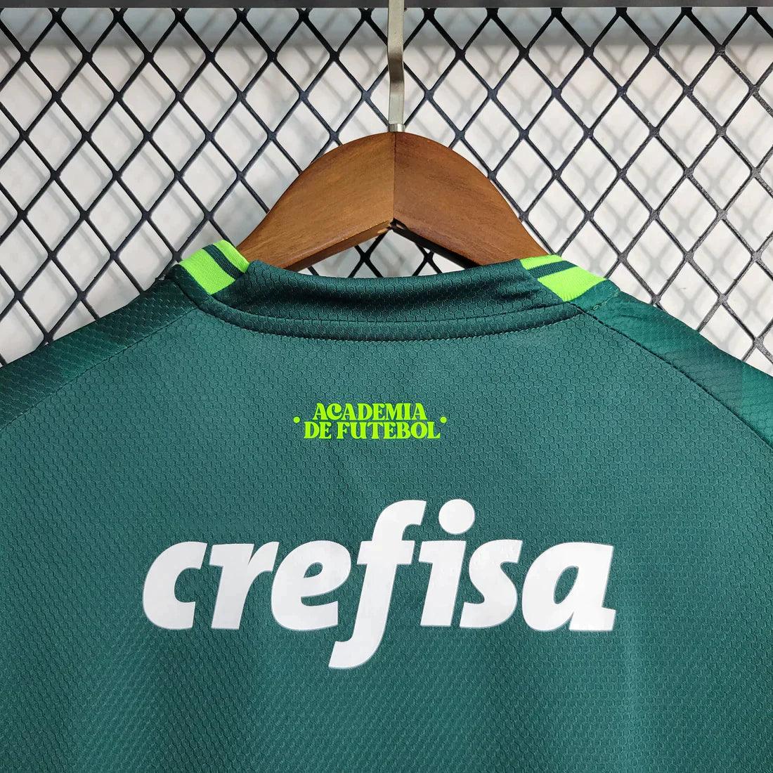 Camisa Feminina Palmeiras I 23/24 Puma - Verde - Loja da Seven Oficial