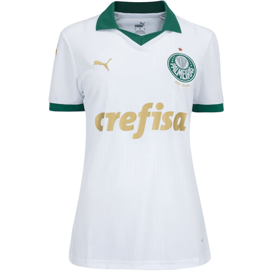 Camisa Feminina Palmeiras III 24/25 Branca - Loja da Seven Oficial