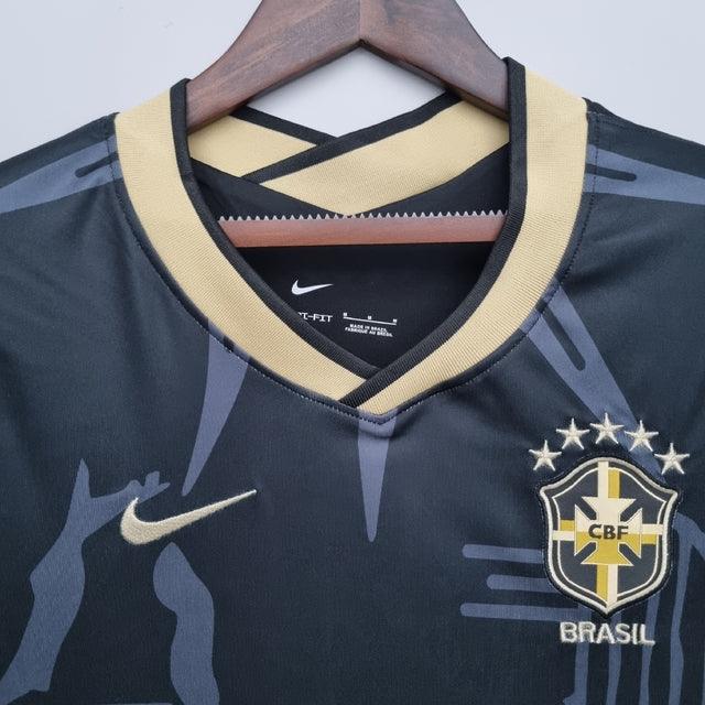 Camisa Feminina Seleção Brasil Nike - Preto - Conceito Nordeste - Loja da Seven Oficial