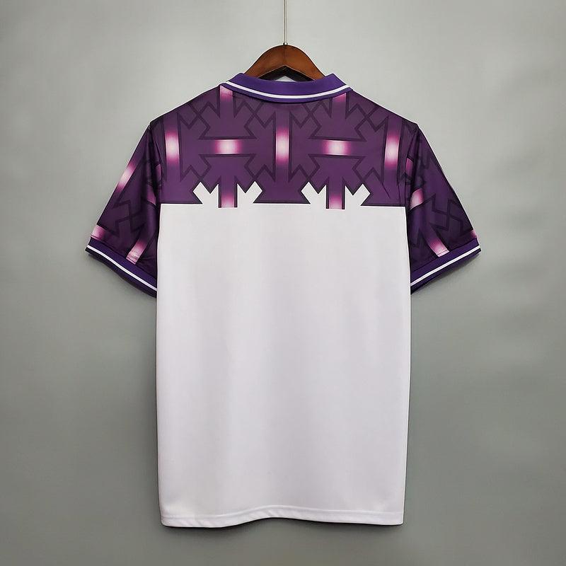 Camisa Fiorentina Retrô 1992/1993 Branca e Roxa - Lotto - Loja da Seven Oficial