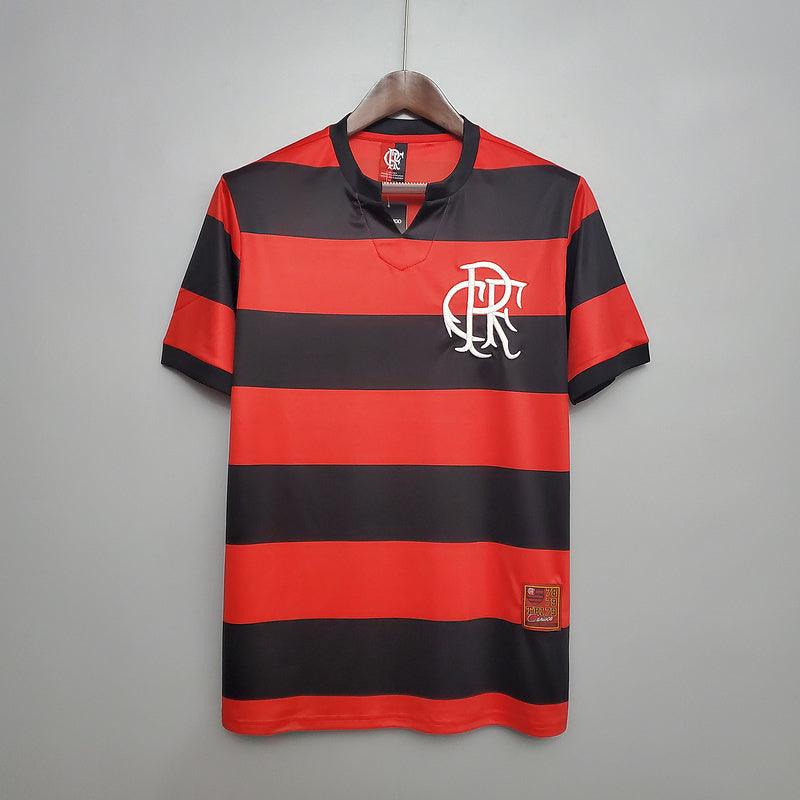 Camisa Flamengo Retrô 1978/1979 Vermelha e Preta - Loja da Seven Oficial