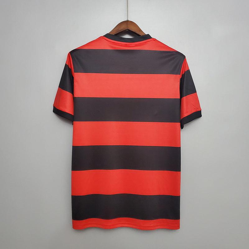 Camisa Flamengo Retrô 1978/1979 Vermelha e Preta - Loja da Seven Oficial