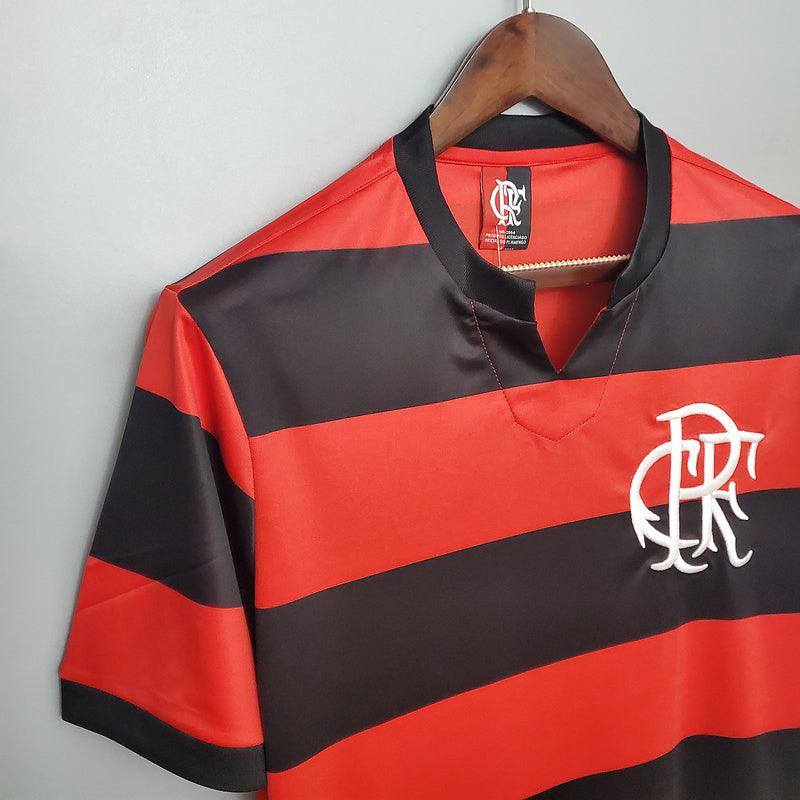 Camisa Flamengo Retrô 1978/1979 Vermelha e Preta - Loja da Seven Oficial