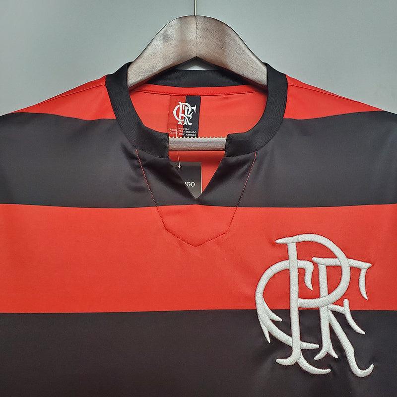 Camisa Flamengo Retrô 1978/1979 Vermelha e Preta - Loja da Seven Oficial