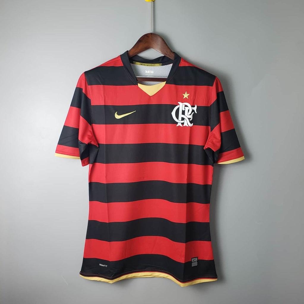 Camisa Flamengo Retrô 2009 Vermelha e Preta - Nike - Loja da Seven Oficial