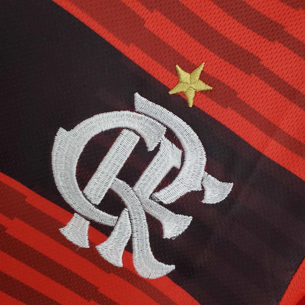 Camisa Flamengo Retrô 2018/2019 Vermelha e Preta - Adidas - Loja da Seven Oficial