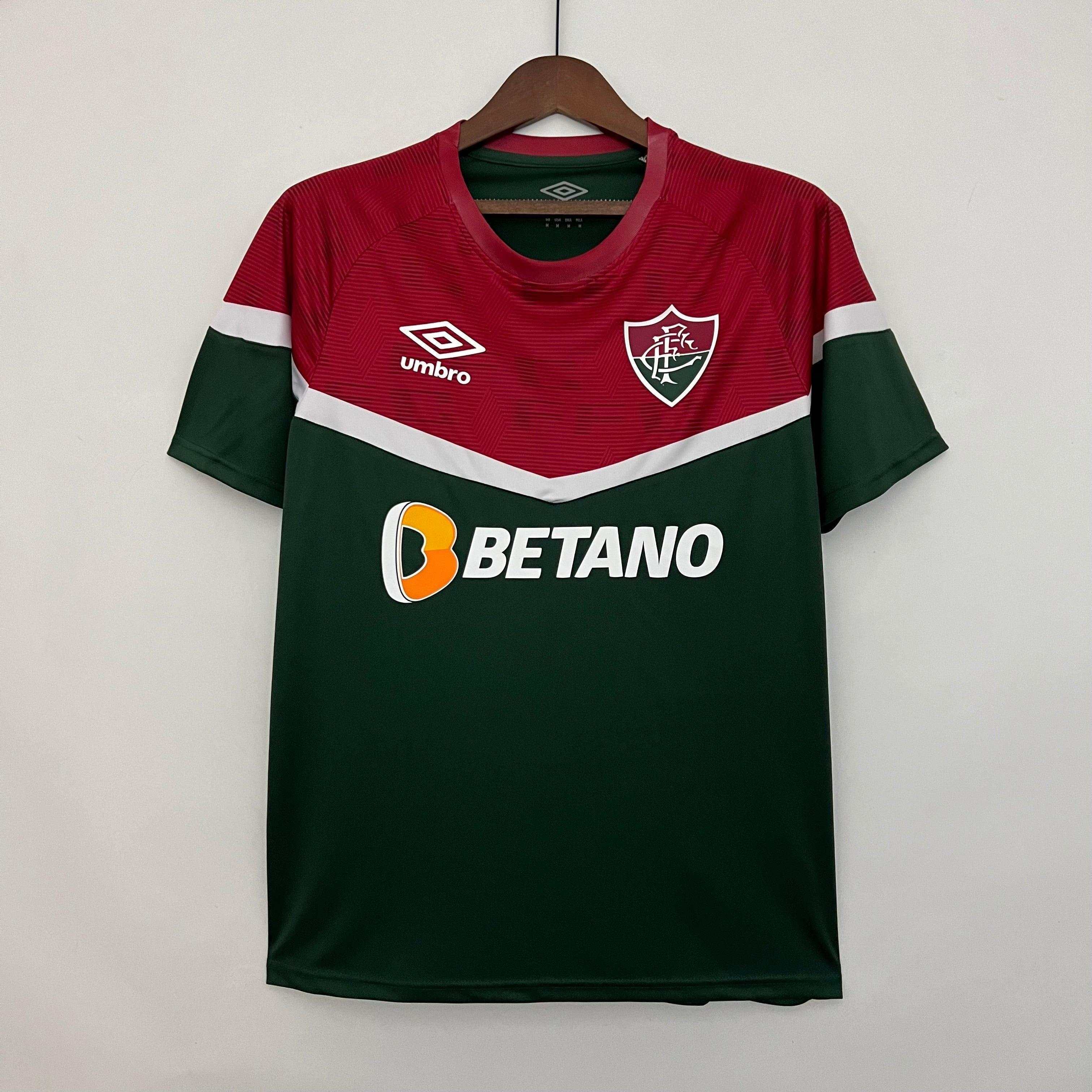 Camisa Fluminense 23/24 Umbro - Bordô e Verde - Loja da Seven Oficial