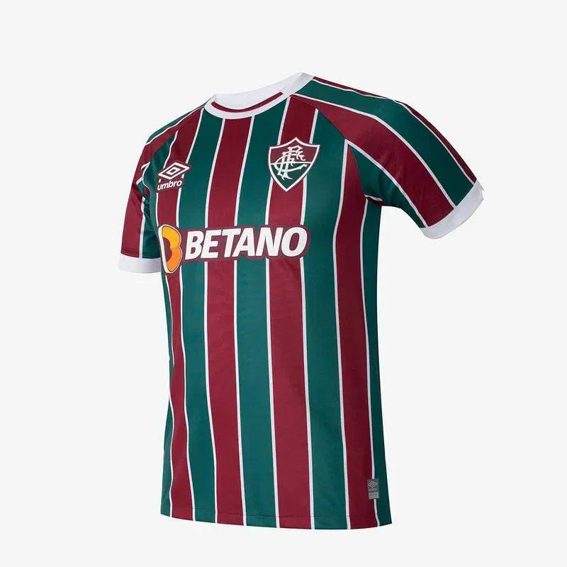 Camisa Fluminense I 23/24 Umbro - Vinho e Verde - Loja da Seven Oficial