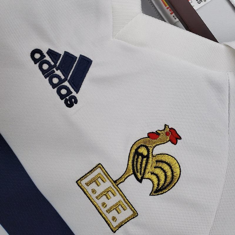 Camisa França Retrô 1998 Branca - Adidas - Loja da Seven Oficial