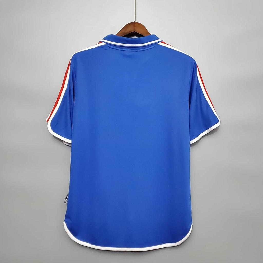 Camisa França Retrô 2000 Azul - Adidas - Loja da Seven Oficial