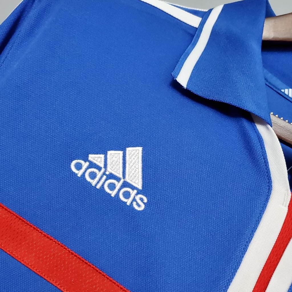 Camisa França Retrô 2000 Azul - Adidas - Loja da Seven Oficial