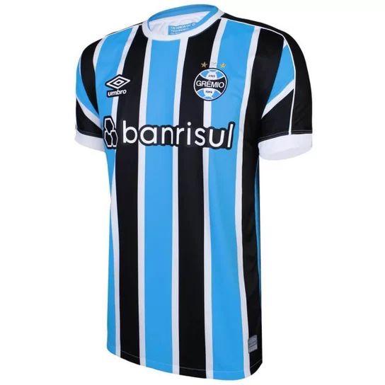 Camisa Grêmio I 23/24 Umbro - Tricolor - Loja da Seven Oficial