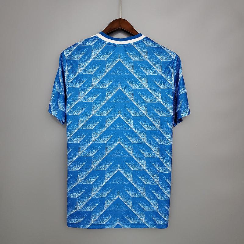 Camisa Holanda Retrô 1988 Azul - Adidas - Loja da Seven Oficial