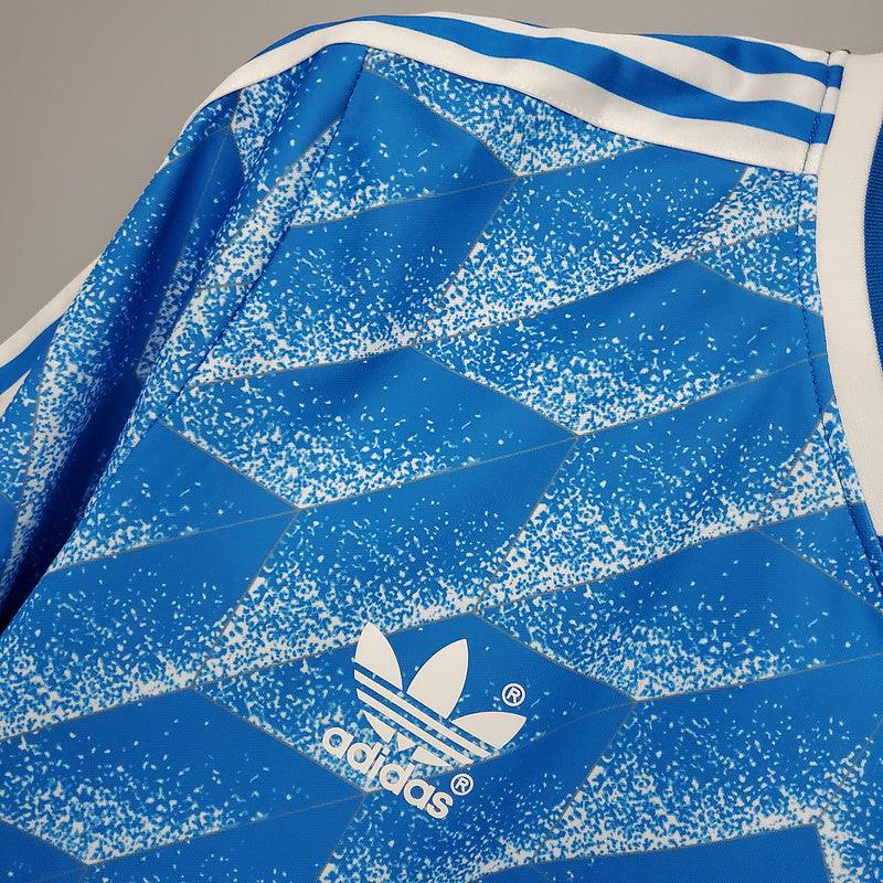 Camisa Holanda Retrô 1988 Azul - Adidas - Loja da Seven Oficial