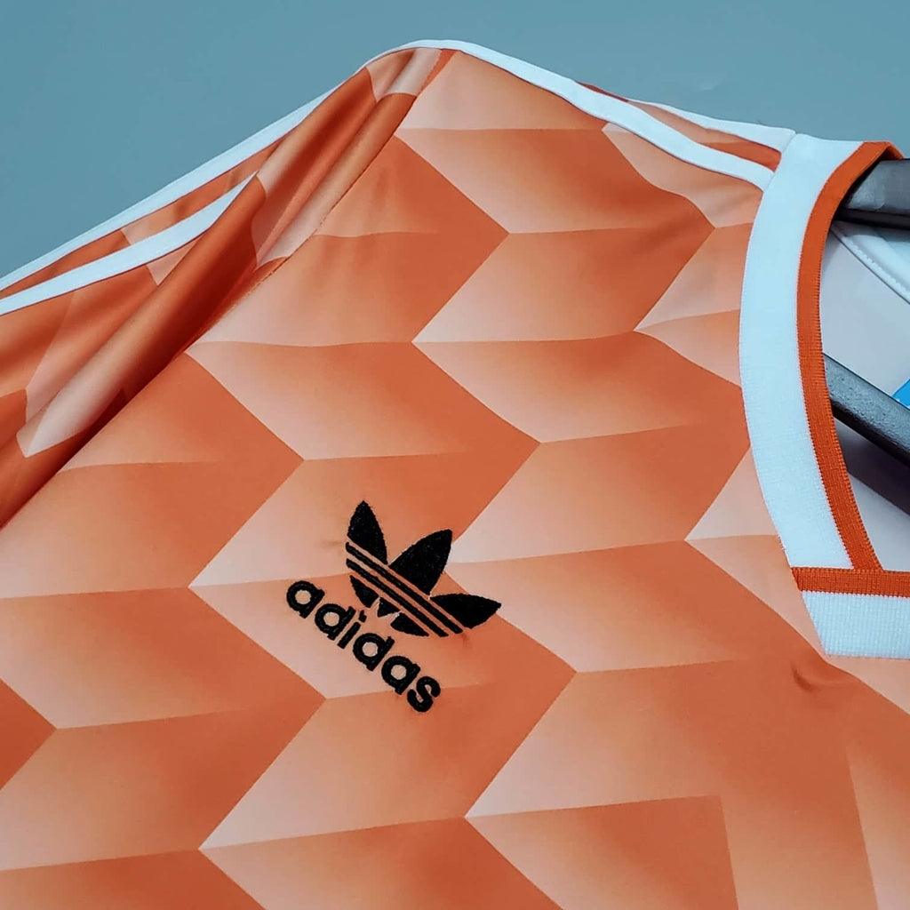 Camisa Holanda Retrô 1988 Laranja - Adidas - Loja da Seven Oficial